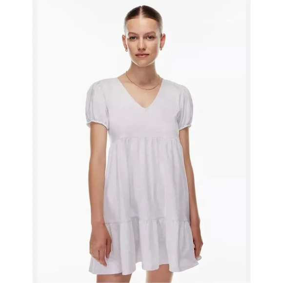 Aritzia Sunday Best‎ Cruise Dress Light Pink Babydoll Dress - Picture 1 of 9